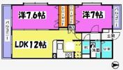 グラントゥール姪浜の間取り画像