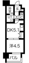 エクセレンシア天神の間取り画像