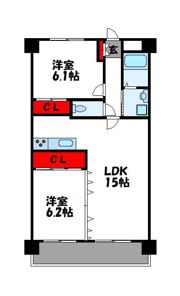 ヴェルモントルラーシュの間取り画像