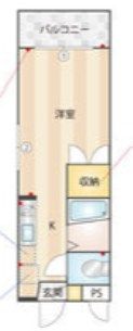 アニマート空港通りの間取り画像