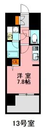デュ・レジア博多レジデンスの間取り画像