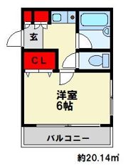 ニューウェステリア春日の間取り画像