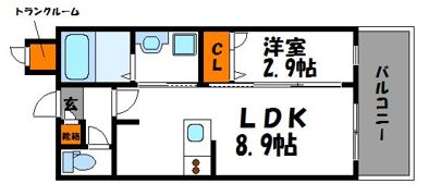 サヴォイテンジンスクワイヤーの間取り画像