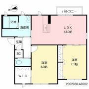 シャーメゾン桜坂の間取り画像