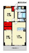 アスールビエントの間取り画像