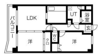 パグーロ東平尾の間取り画像