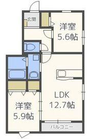 コスモ・S南庄の間取り画像