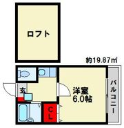 ジュネス10の間取り画像