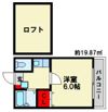 ジュネス10の間取り画像