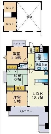エレガンスコトブキの間取り画像