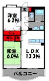 ルミエール青葉の間取り画像