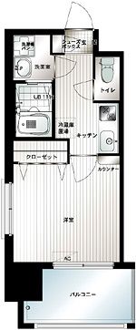 エンクレスト博多駅前IIIの間取り画像
