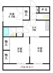 蝶和ビルIIの間取り画像