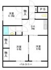 蝶和ビルIIの間取り画像