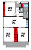 エリーナ箱崎の間取り画像