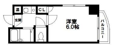 イムプレス大名の間取り画像