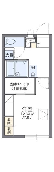 レオパレス展の間取り画像