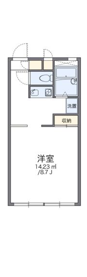 レオパレスKubotaの間取り画像