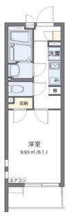 クレイノラルーチェ 美野島の間取り画像