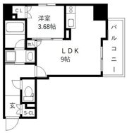 グランパーク県庁前の間取り画像