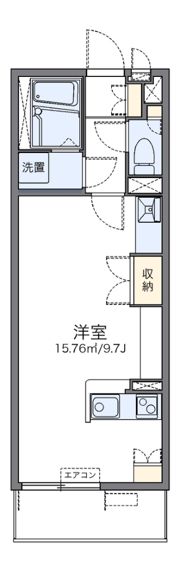 レオネクストラシュレ 博多IIの間取り画像