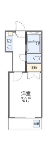 レオパレス板付IIの間取り画像