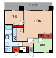 ネオハイツ薬院の間取り画像