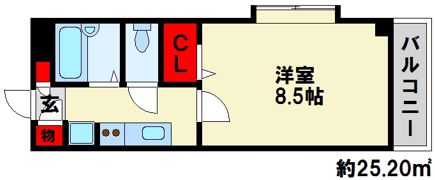 ヴィラ・シビックの間取り画像