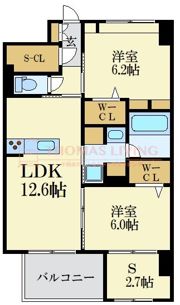 BLESS 南福岡駅前の間取り画像
