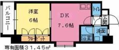 コンドミニアムステーションサイド博多の間取り画像