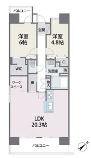 アビターレ駅南の間取り画像