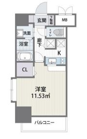 アルティザ博多駅南の間取り画像
