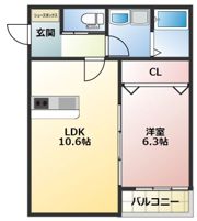 SunMark高宮南の間取り画像