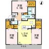 Ott’s南片江Aの間取り画像