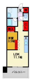 LINO高宮の間取り画像