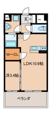 イースト フルハウスの間取り画像