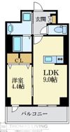 ホルツ博多駅前の間取り画像