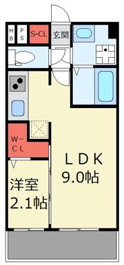 Modern palazzo博多FRONTの間取り画像