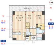THE Rの間取り画像