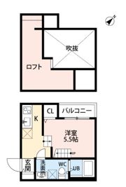 エテルネ住吉の間取り画像