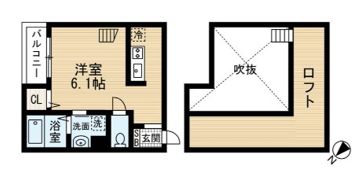 プレシャス ソルーナ 博多駅南の間取り画像