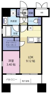 HSK博多ステーションの間取り画像