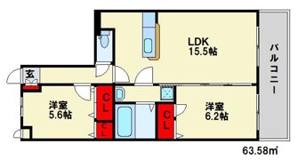 ステラ惣利の間取り画像