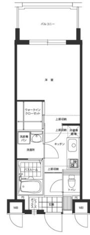エンクレスト博多駅東の間取り画像