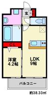 アイ・ウエスト高宮の間取り画像