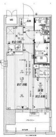 グランフォーレ博多駅東プレミアの間取り画像