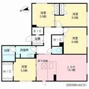 グランドアーチ姪浜の間取り画像
