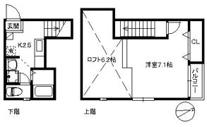 トロープ姪浜 316の間取り画像