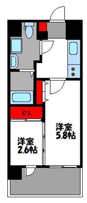 グランフォーレ呉服町の間取り画像