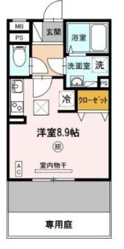 メゾンQの間取り画像